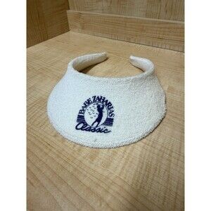 Vintage Babe Zaharias Classic Fuzzy SUN VISOR Golf Course Country Club 1970s